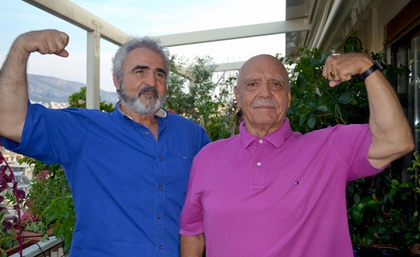 Γιώργος Μποτίνης και Τάκης Κάβουρας (2015).